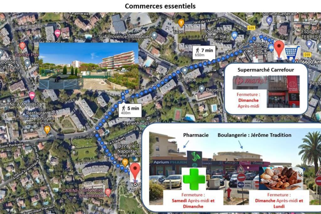 Casalionelantibes 70 Sqm Apartment With Garden And Parking 外观 照片
